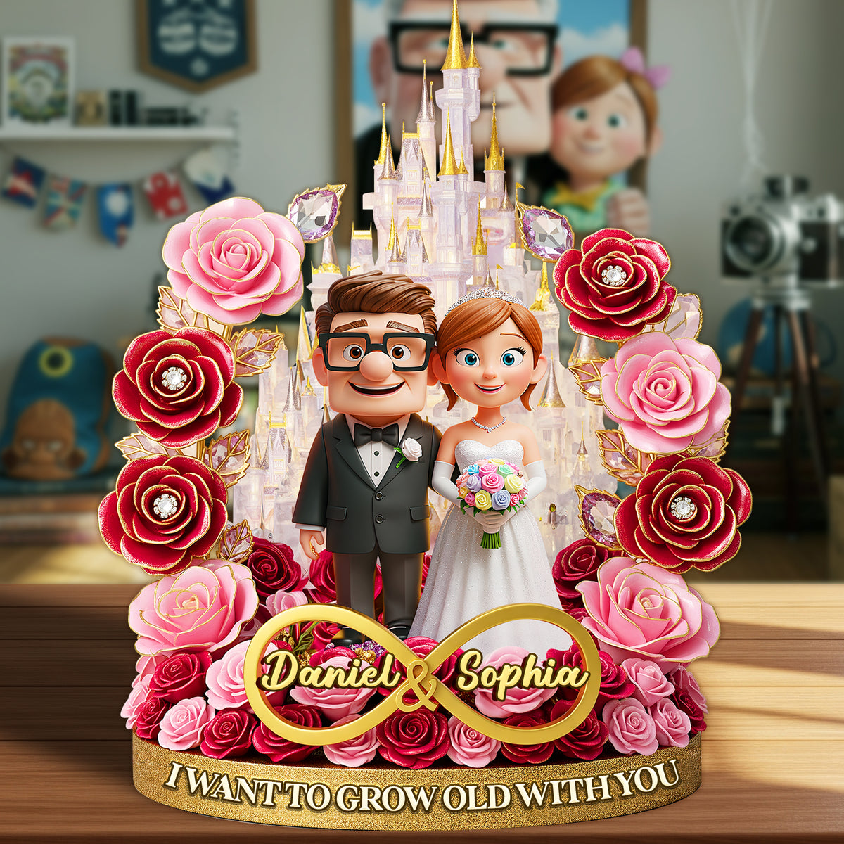 Forever Together Acrylic Plaque - Personalized Gifts For Couples 01OHLU210625-Homacus