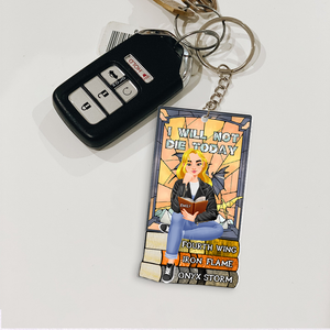 Personalized Gifts For Book Lover Keychain 08HUPU271224PA-Homacus