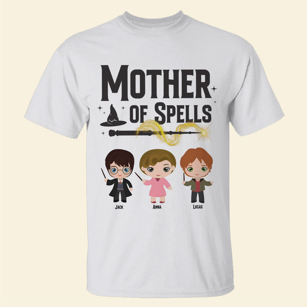 Personalized Gifts For Mom Shirt 01ohtn170225 Mother Of Spells - Magic Mom-Homacus