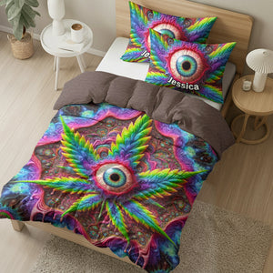 Personalized Gifts For Weed Lovers Quilt Bedding Set Special Line 02toqn110125-Homacus