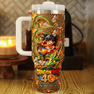 40 Years Legendary Warrior 40oz Tumbler - Personalized Gifts For Anime Lover Tumbler 02TYQN170326-Homacus