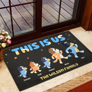 Personalized Gifts For Family Doormat This Is Us 07nahn200522-Homacus