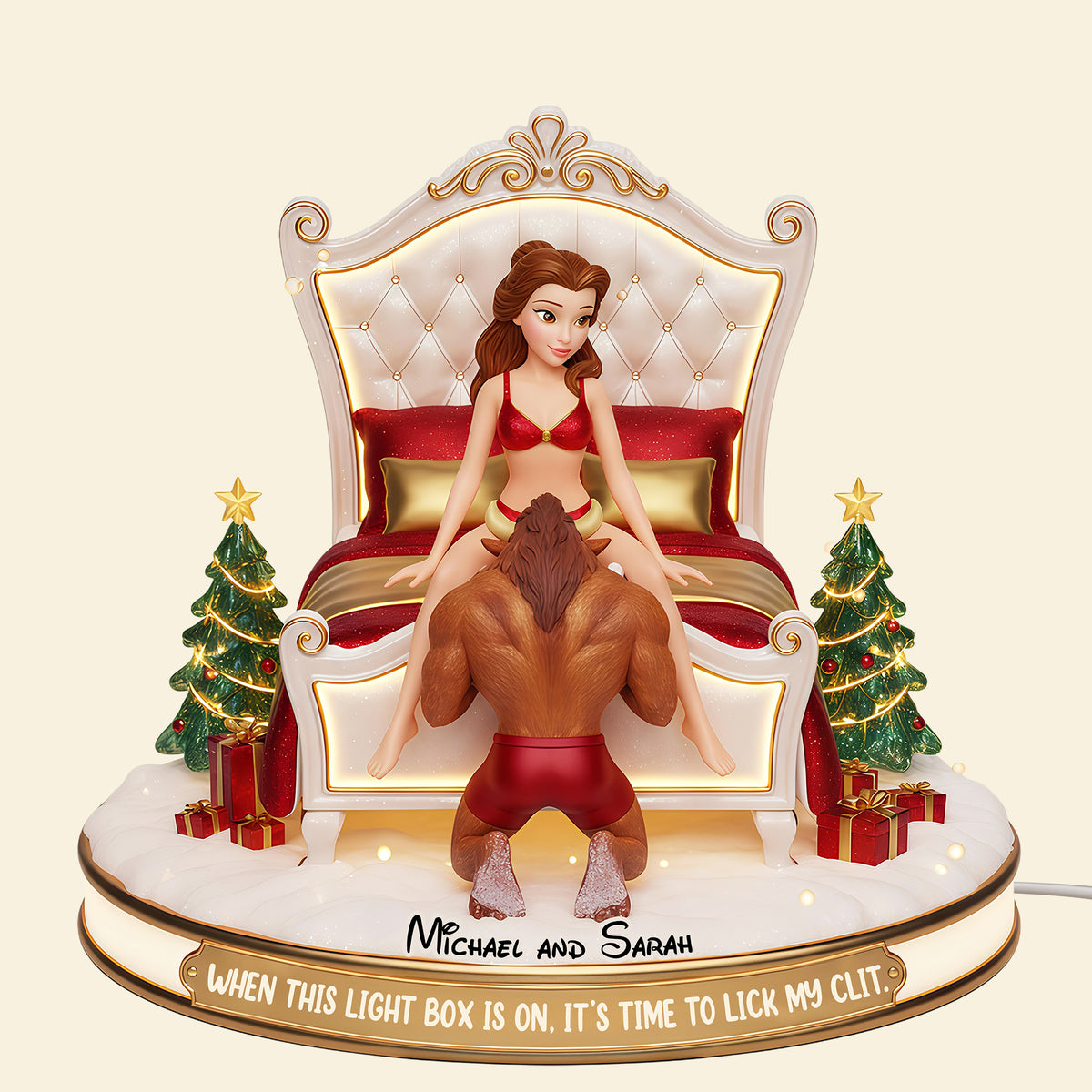 Funny Couple Christmas Light Box Personalized Gifts For Couple 05OHDT291025-Homacus