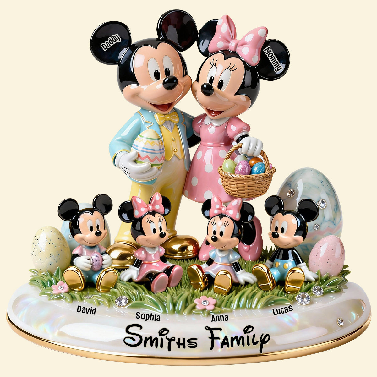 Personalized Easter Gifts For Family Acrylic Plaque 03pgtn020226-Homacus