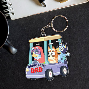 Personalized Gifts For Dad Keychain 05htpu210524-Homacus