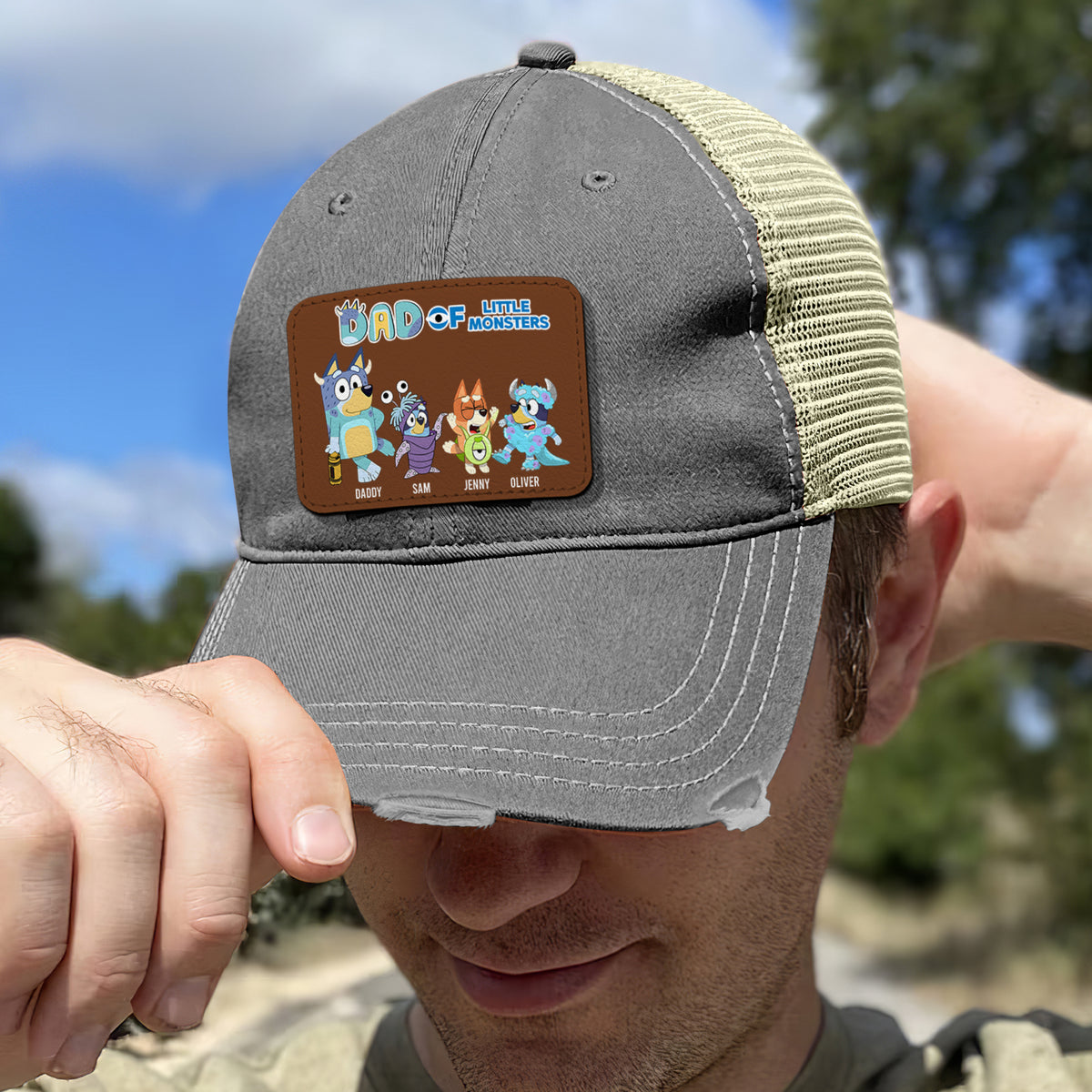 Dog Dad Trucker Hat - Personalized Gifts For Father 05htmh220524-Homacus