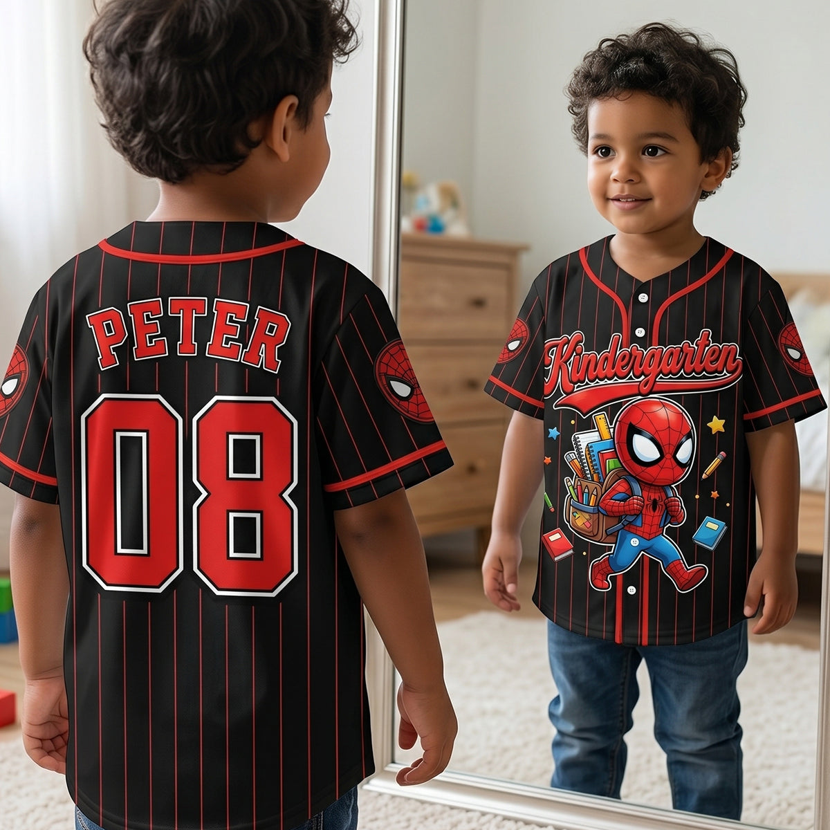 Back To School Jersey Shirt - Personalized Gifts For Kids 01natn230626-Homacus