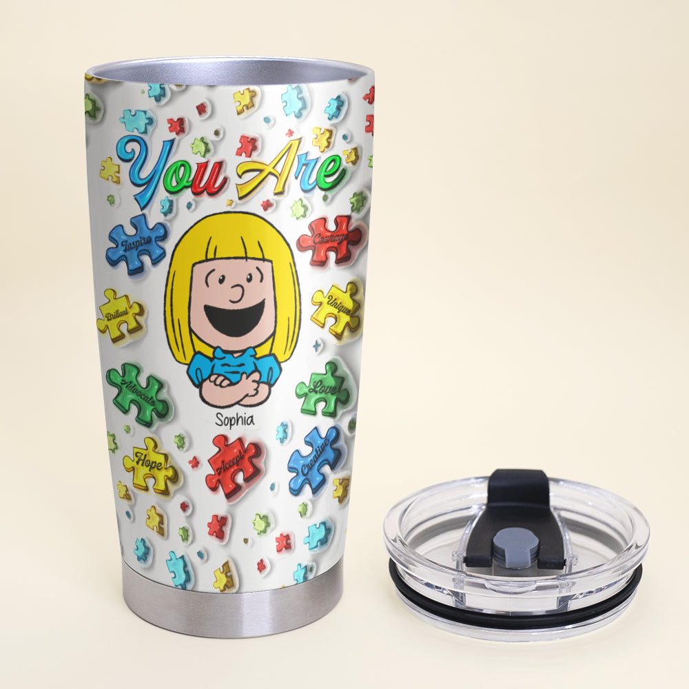 Personalized Gifts For Autism Awareness Tumbler 05toqn220225hh-Homacus