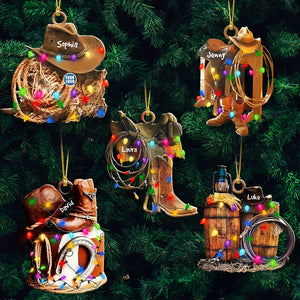 Personalized Gifts For Horse Lovers Christmas Ornament 01OHDT211124-Homacus