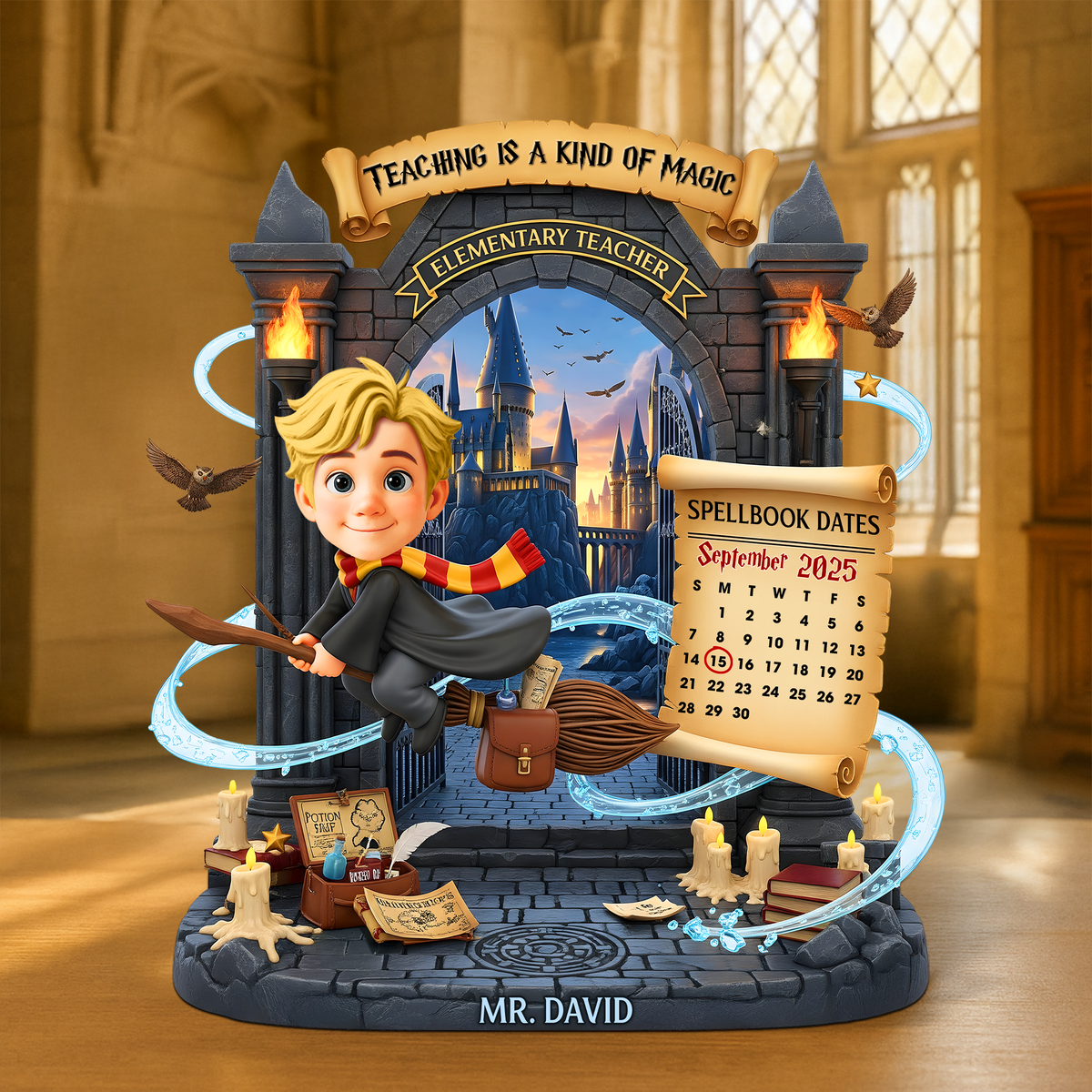 Teacher Acrylic Plaque - Personalized Gifts For Teacher 04OHPU260625-Homacus