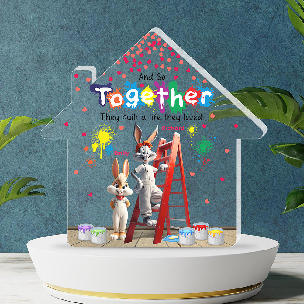 Personalized Gifts For Couple Acrylic Plaque 04KAQN201224-Homacus