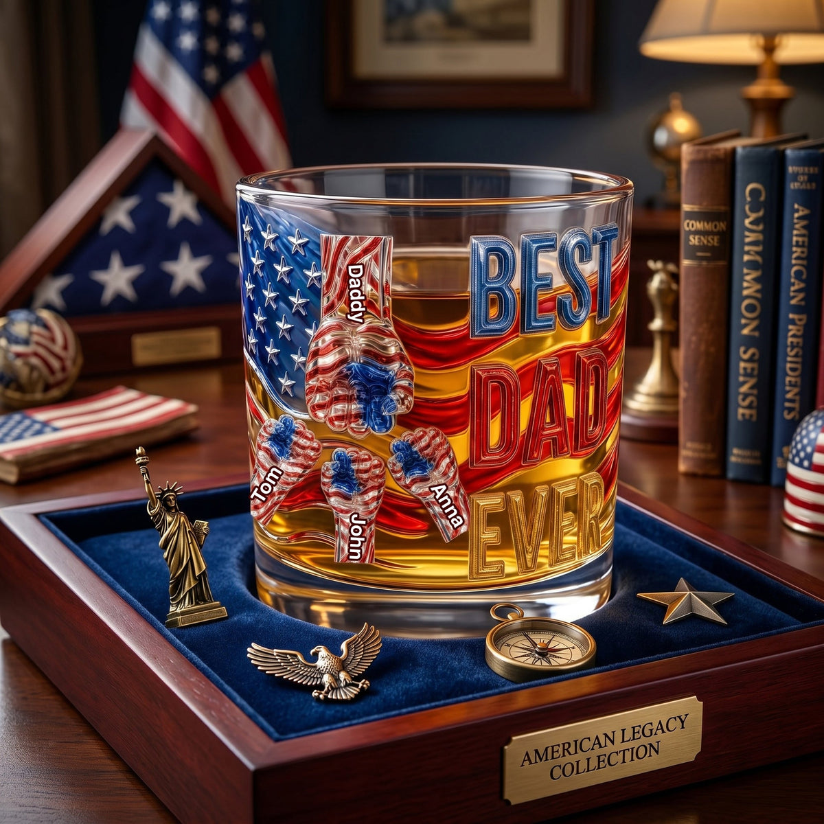 Power Fist Drinking Glass - Personalized Gifts For Dads 06ohlu220526-Homacus