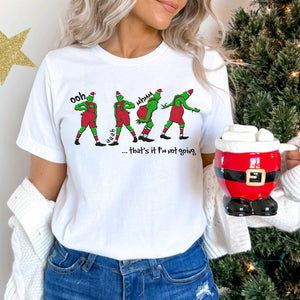 That's It I'm Not Going Embroidered Sweatshirt, Funny Christmas Sweatshirt 01ACXX101024-Homacus