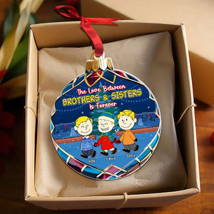 Personalized Gifts For Brothers And Sisters Christmas Ornament 031OHMH161124DA-Homacus