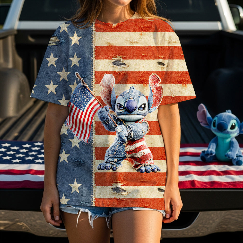 Blue Monster Lovers Shirt Personalized Gifts For Fans 01TGDT020725-Homacus