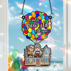 Love Bubble Suncatcher Ornament - Personalized Gifts for Couple 06TOLU150725-Homacus