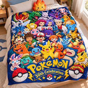 30th Milestone Collector Blanket - Personalized Gifts 03HULU021026