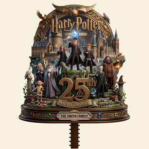 25th Anniversary Fantasy School Topper - Personalized Gifts For Christmas Tree Topper 02TODT170926