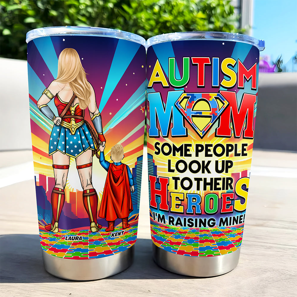 Personalized Gifts For Autism Mom Tumbler 05toqn030325pa-Homacus