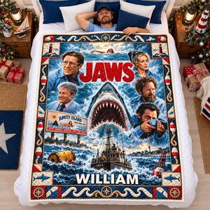 Deep Sea Predator Blanket - Personalized Gifts 06naqn121026-Homacus