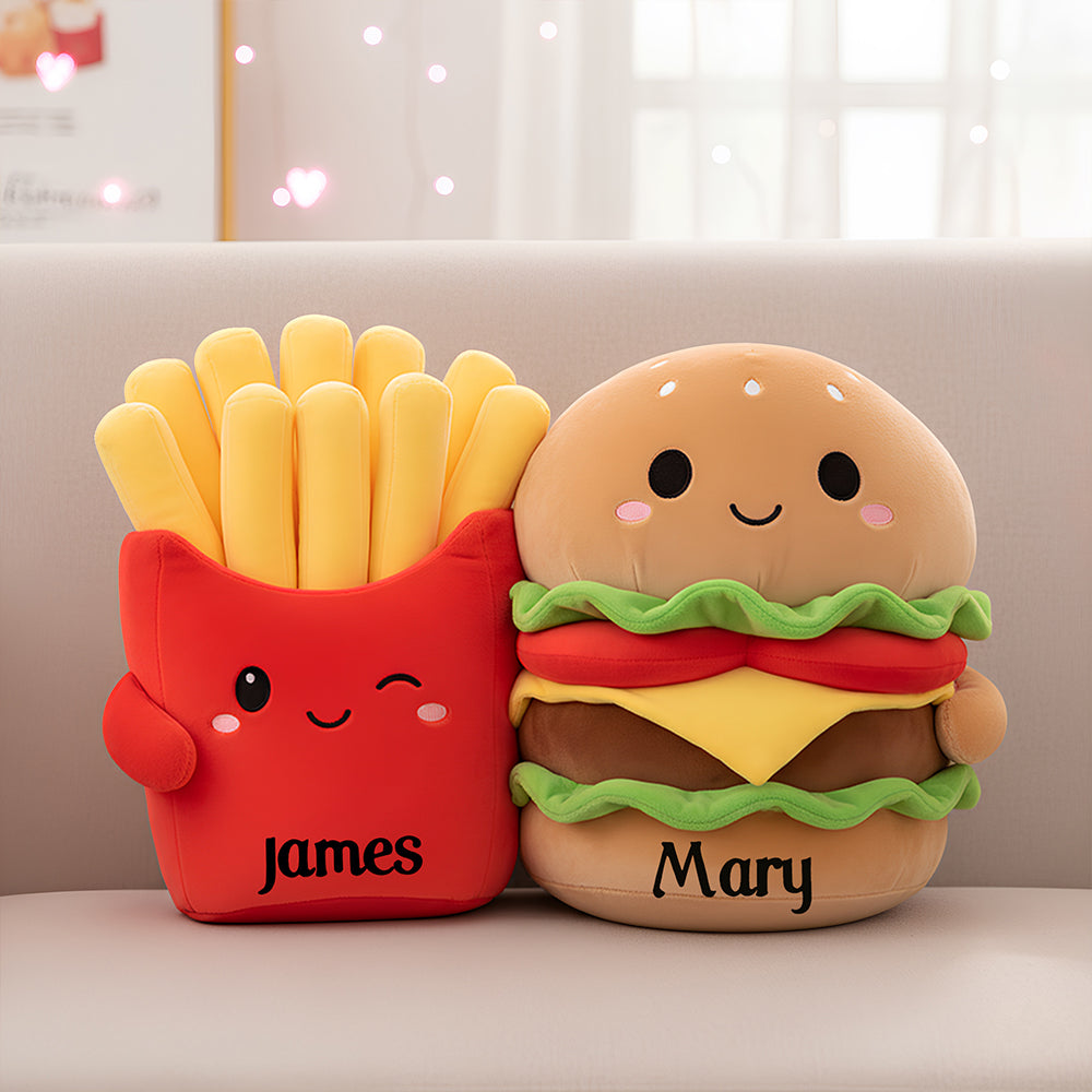 Couple Food Pillow Personalized Gifts For Couple 07PGDT211125-Homacus
