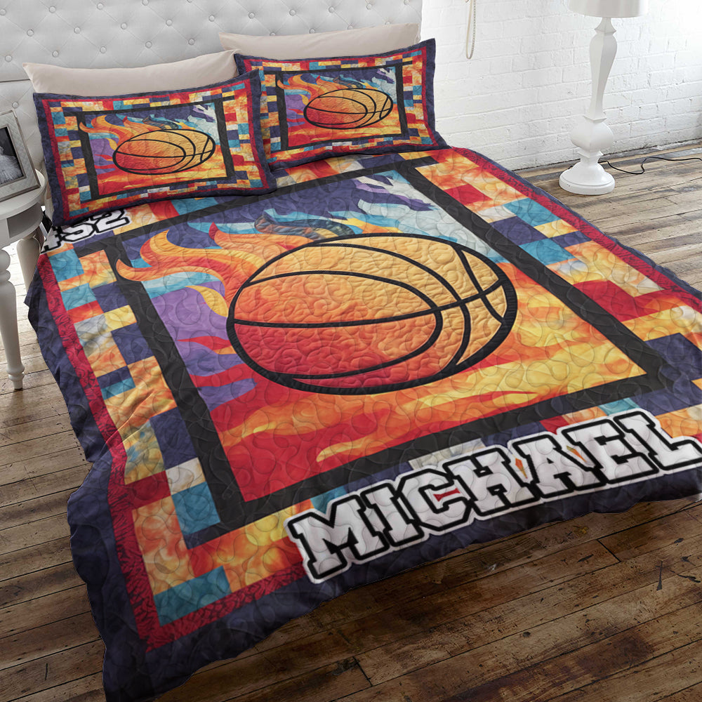 Personalized Gift For Sport Lover Quilt Bedding Set Special Line 02HUDT051224-Homacus