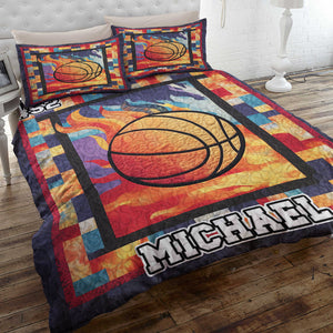 Personalized Gift For Sport Lover Quilt Bedding Set Special Line 02HUDT051224-Homacus