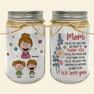 Personalized Gifts For Mom Mason Jar Light 02totn110125hh-Homacus