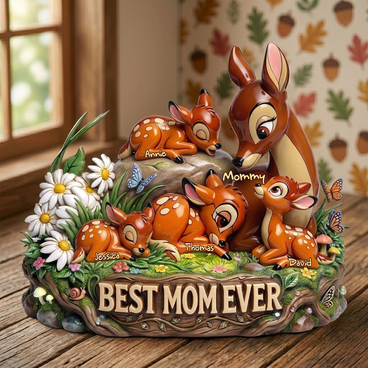 Best Mom Ever Acrylic Plaque - Personalized Gifts For Mom 02TYLU300326-Homacus