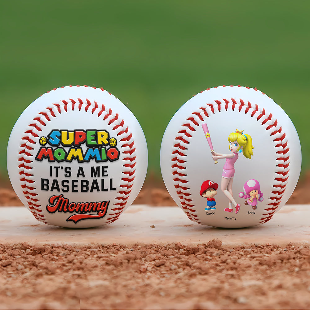 Personalized Gift For Mom Baseball - It's A Me Baseball 031OHQN090425-Homacus