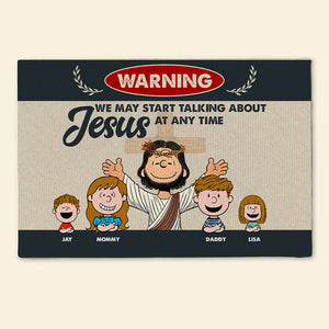 Personalized Gifts For Family Jesus Doormat 01OHMH150125HH-Homacus