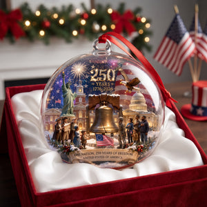Glory Year Acrylic Christmas Ornament, Personalized Gifts For Patriots 03qhlu310826-Homacus