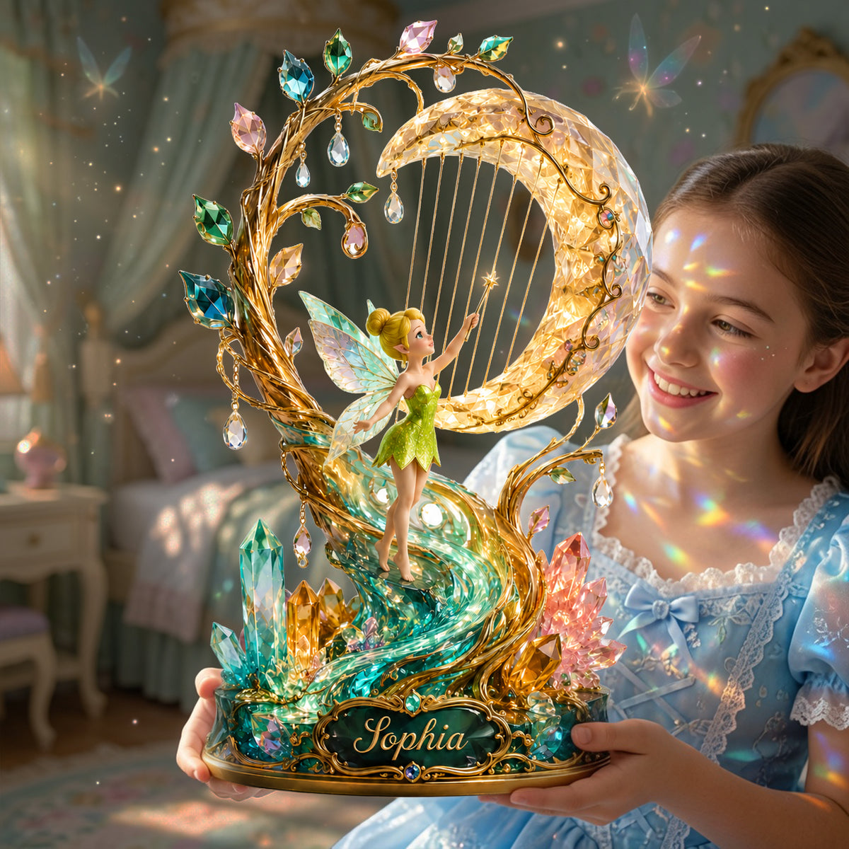 Enchanted Fairy Acrylic Plaque – Personalized Gifts 02halu070726