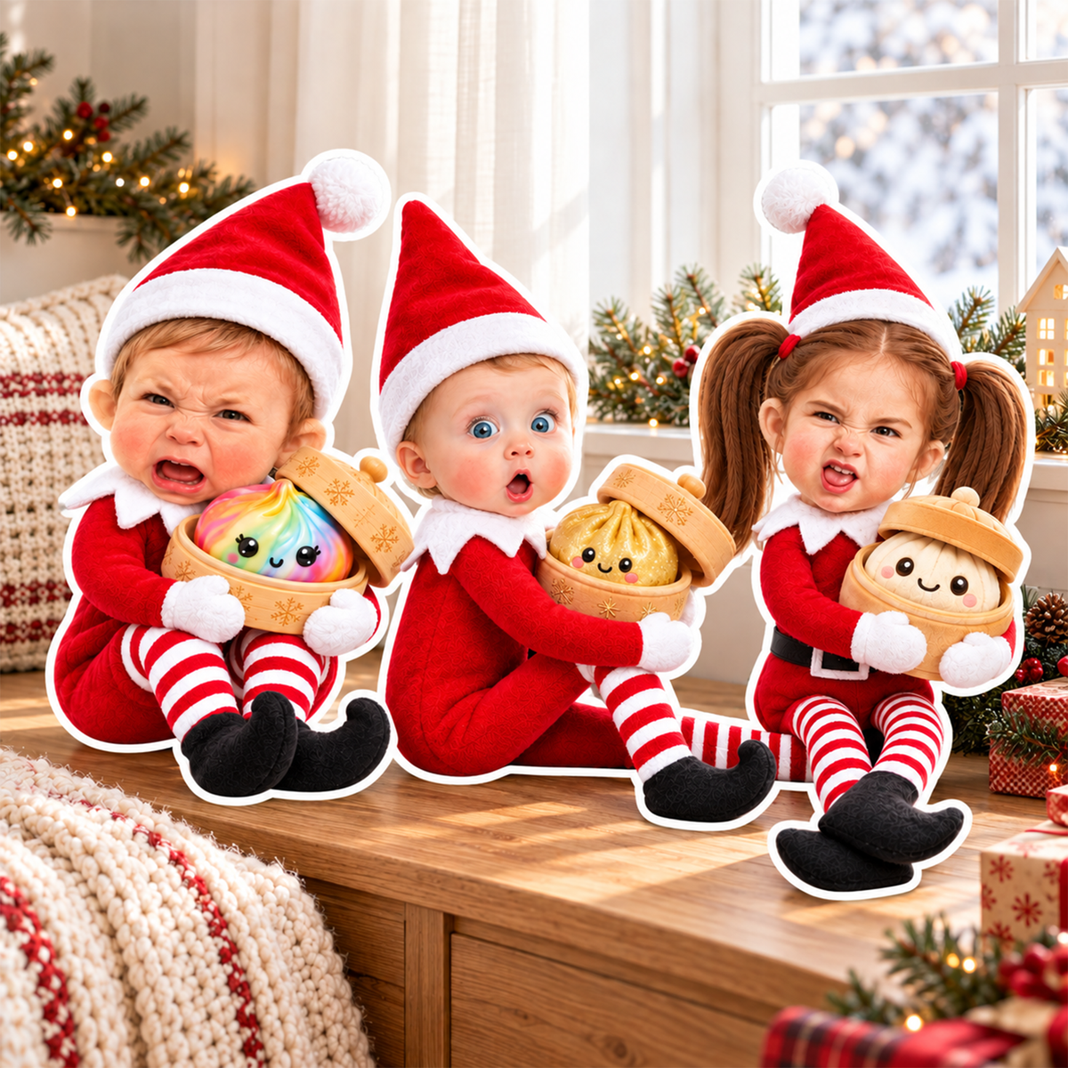 Custom Photo Baby Christmas Pillow - Personalized Gifts For Christmas 05naqn261026-Homacus