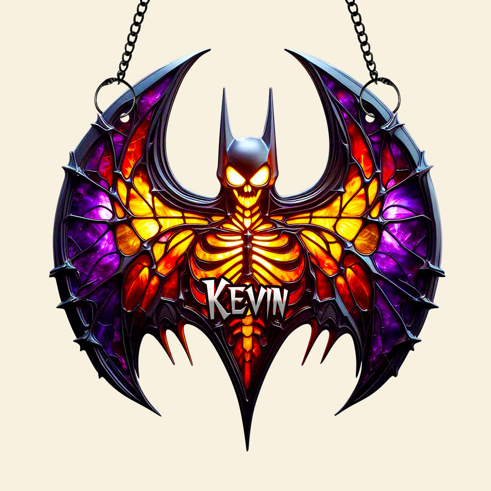 Dark Wings Suncatcher Ornament Personalized Gifts for Fans 04DTDT310725-Homacus