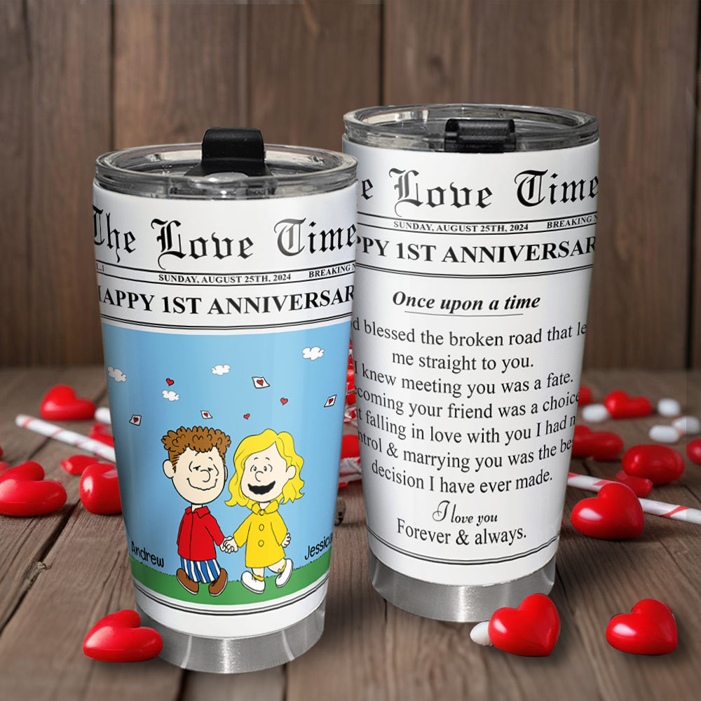 Personalized Gifts For Couple Christmas Tumbler 01TOLU271124DA-Homacus