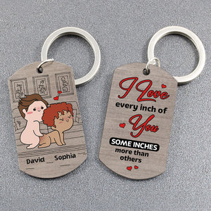 Personalized Gifts For Couple Keychain Naughty Couple 01XQDT191224HH-Homacus