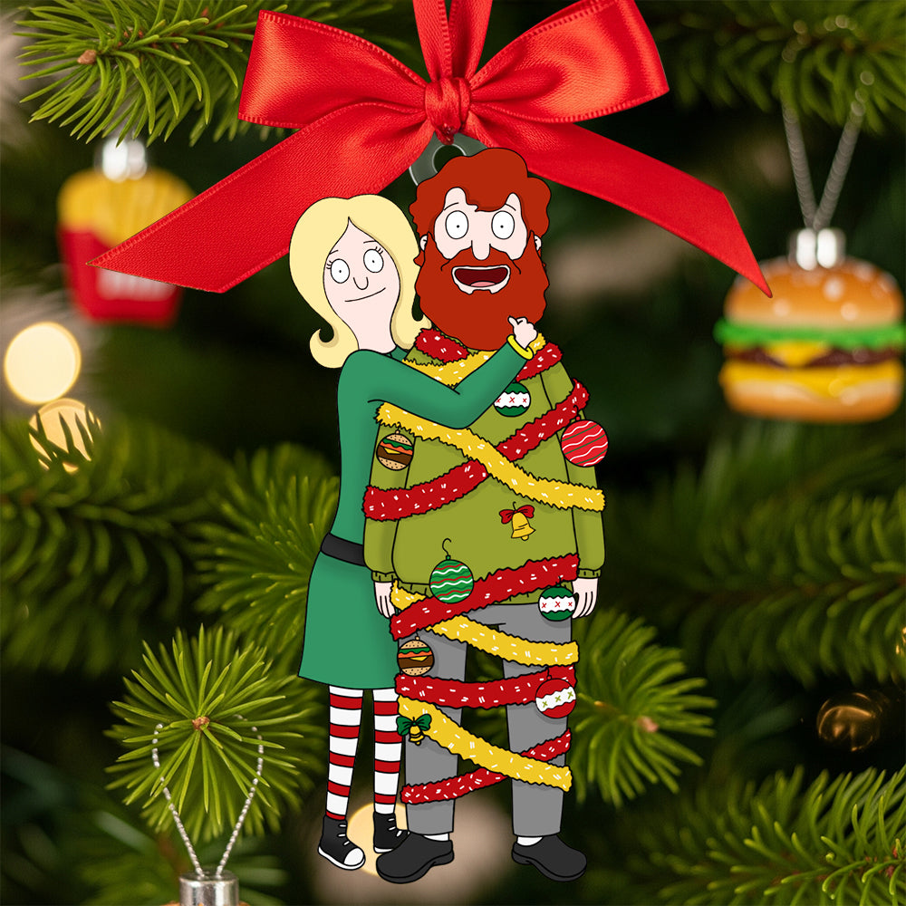 Personalized Gifts For Couple Acrylic Ornament 04qhhu291124hg-Homacus