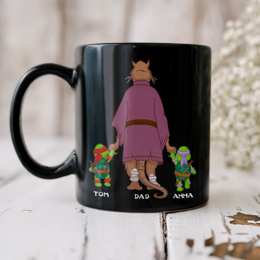 Personalized Gifts For Dad Coffee Mug Brave Smart Strong Daddy 02NATN240523-Homacus