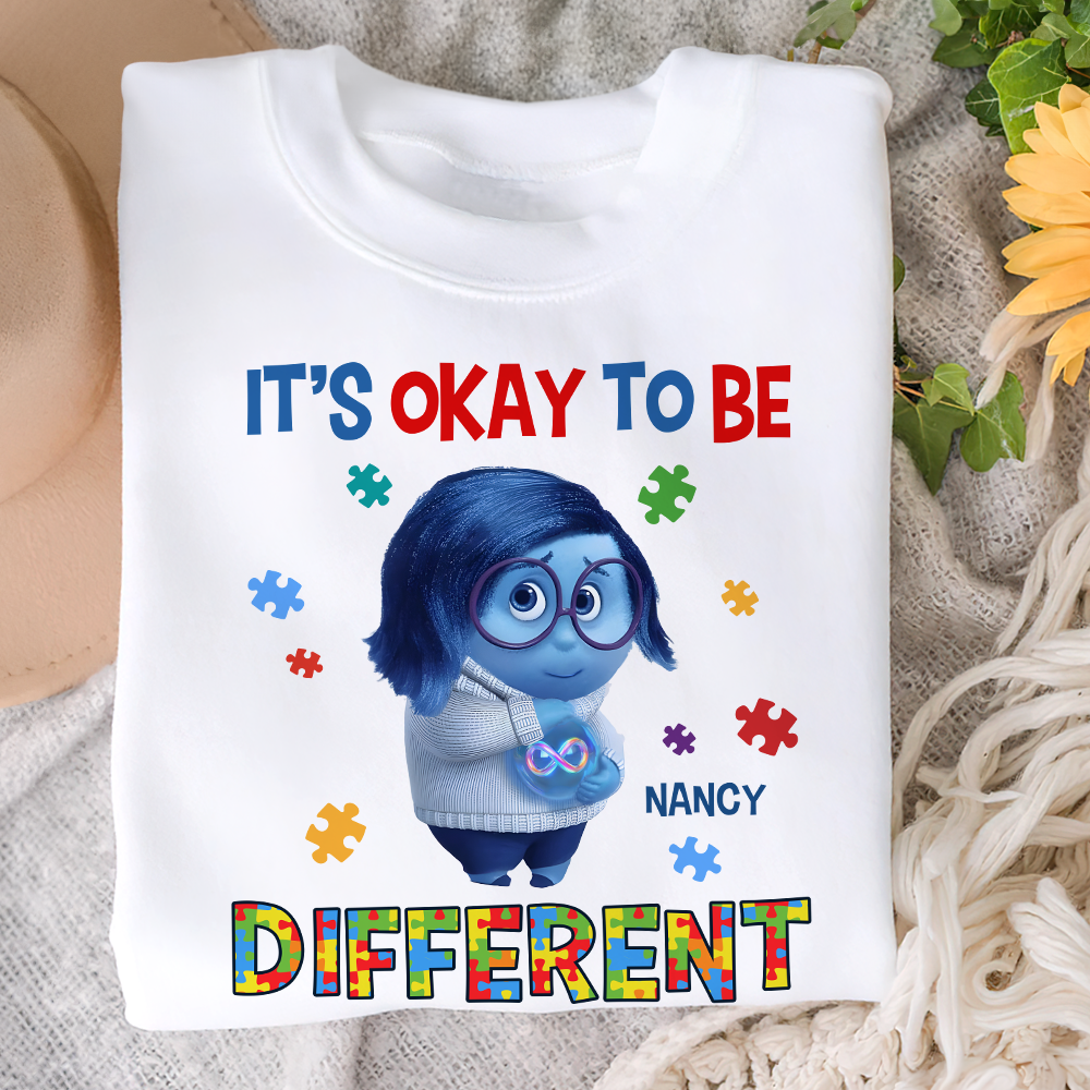 Personalized Gifts For Autism Awareness Shirt It's Okay To Be Different 05tgpu260225-Homacus
