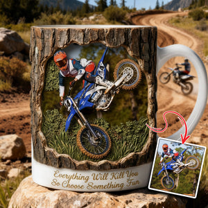 Motocross Coffee Mug - Custom Photo Gifts 05hulu311225-Homacus