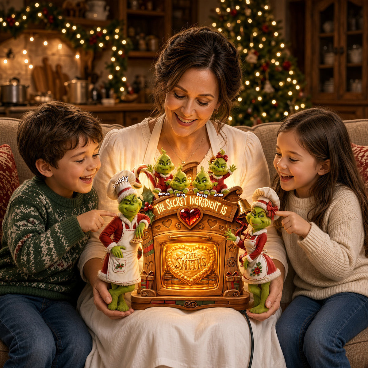 Christmas Baking Family Acrylic Light Box - Personalized Gifts For Family 04palu040926-Homacus