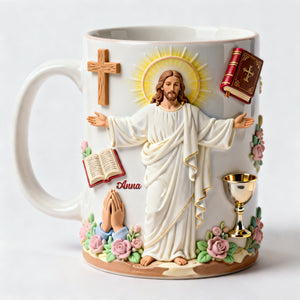 Faith In Christ Coffee Mug - Personalized Gift For Christian 05NATN311225-Homacus