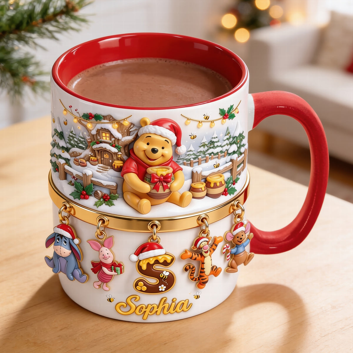 Sweet Little Christmas Letters Coffee Mug - Personalized Christmas Gifts 01TYQN240926-Homacus