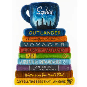 Personalized Gifts For Book Lovers Shaped Pillow 04hutn041225-Homacus