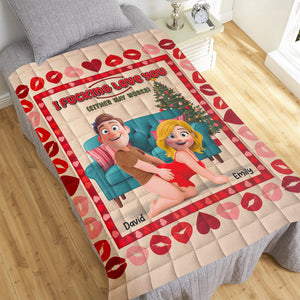 Naughty Couple Blanket - Personalized Gifts For Couple 03naqn011125-Homacus