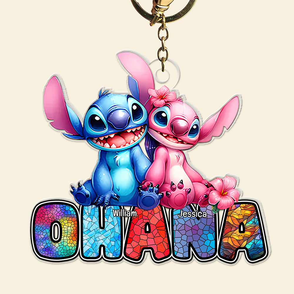 Personalized Gifts For Family Keychain 02OHQN110225-Homacus