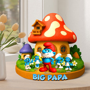 Big Dad Acrylic Plaque - Personalized Gifts For Dad 01toqn050525-Homacus