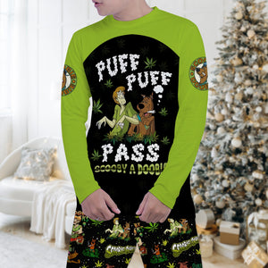 Christmas Gifts For Weed Lovers Pajama Set 151acxx260824-Homacus