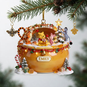 Sweet Holiday Acrylic Ornament - Personalized Gifts For Christmas 02halu140826-Homacus